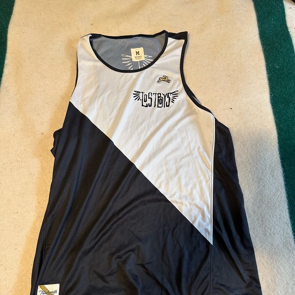 Men's lost boys X tracksmith running singlet